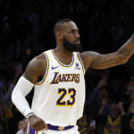 Los Angeles Lakers forward LeBron James