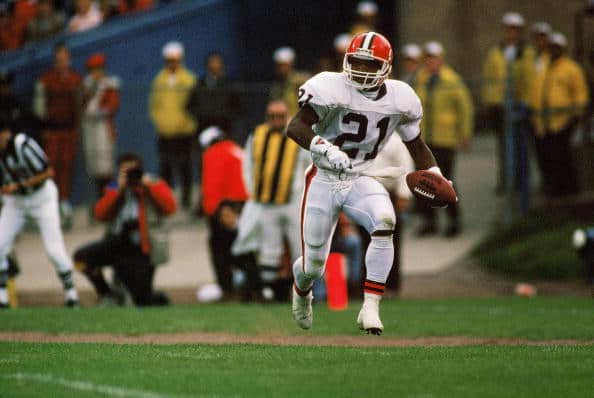 Former Cleveland Browns returner Eric Metcalf