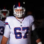 New York Giants offensive lineman Justin Pugh