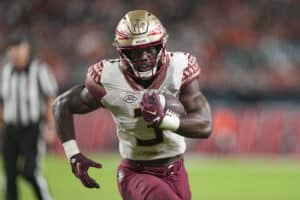 Former Florida State RB Trey Benson