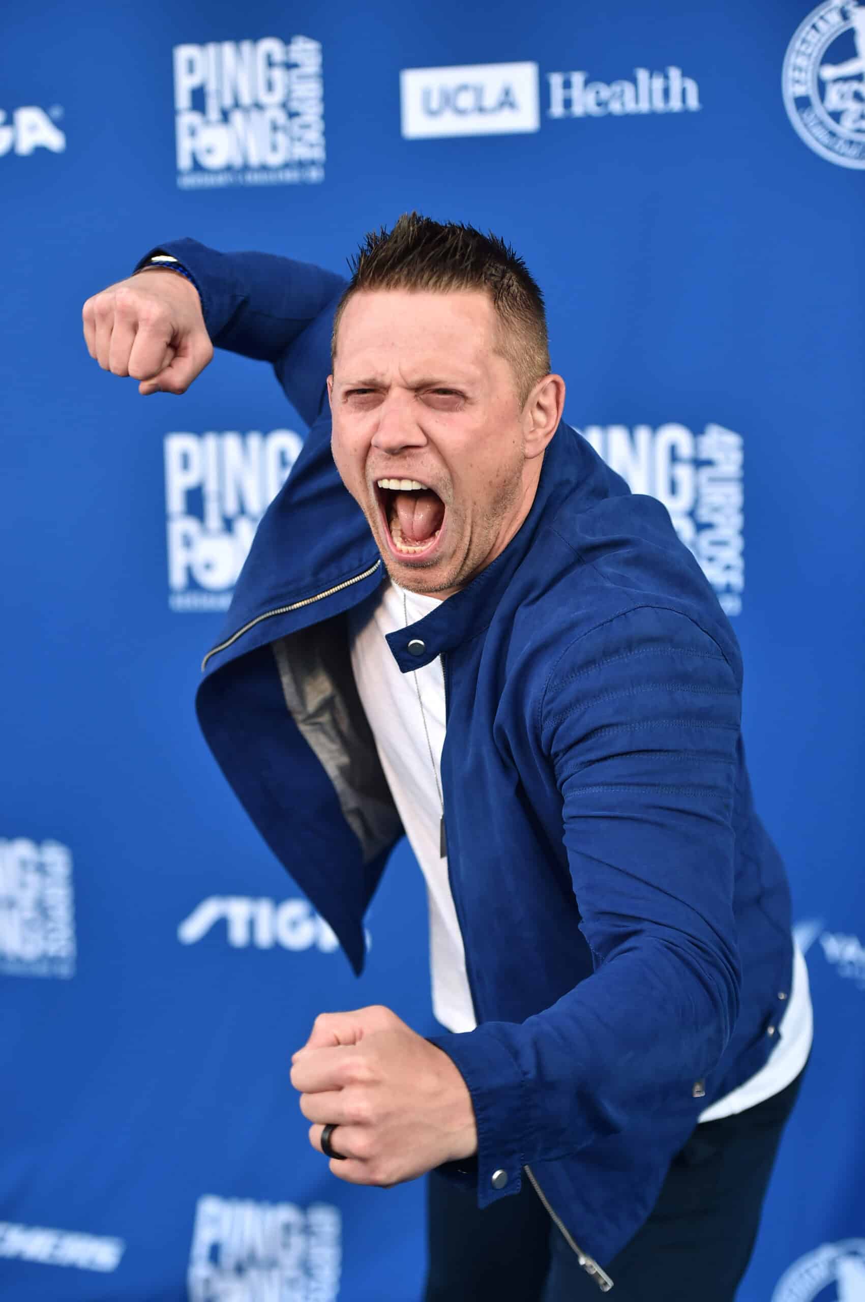 LOS ANGELES, CALIFORNIA - JULY 27: The Miz attends the 10th Annual Ping Pong 4 Purpose Celebrity Tournament at Dodger Stadium on July 27, 2023 in Los Angeles, California.