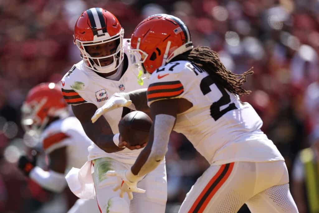 Browns Relying On D’Onta Foreman, Pierre Strong Jr. To Establish Run Game On Sunday