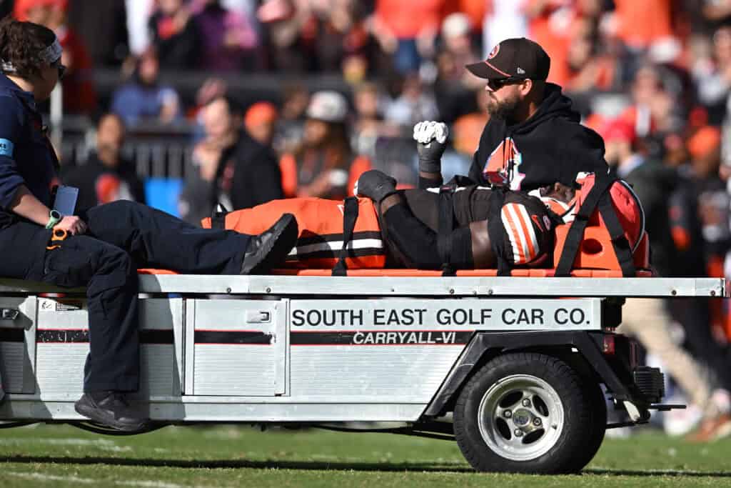 Browns Defender Taken To Hospital After Sunday’s Win