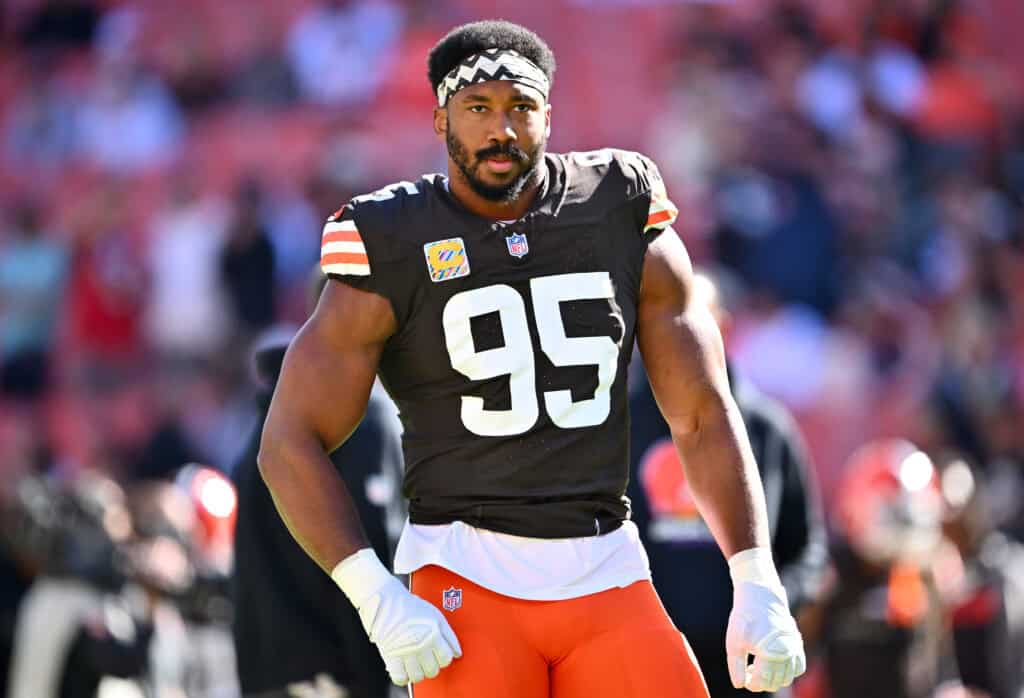 Myles Garrett Sends 4-Word Message About Trade Rumors