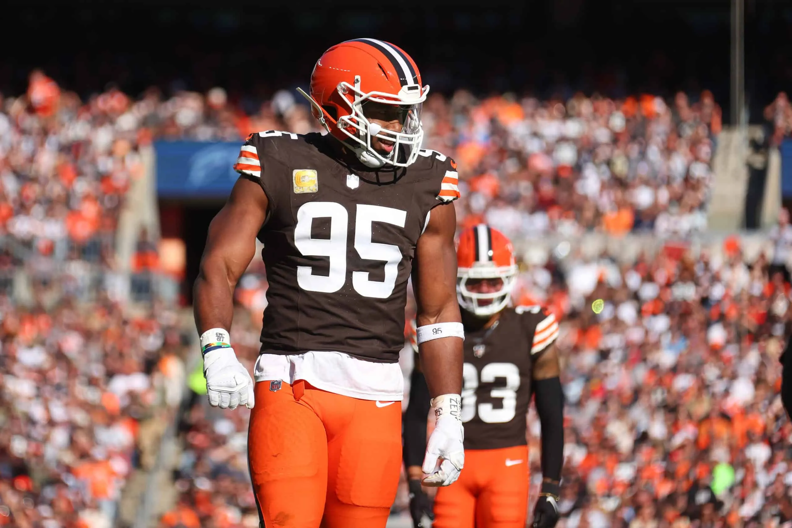 Betting Odds Show Myles Garrett’s Most Likely Team Next Season