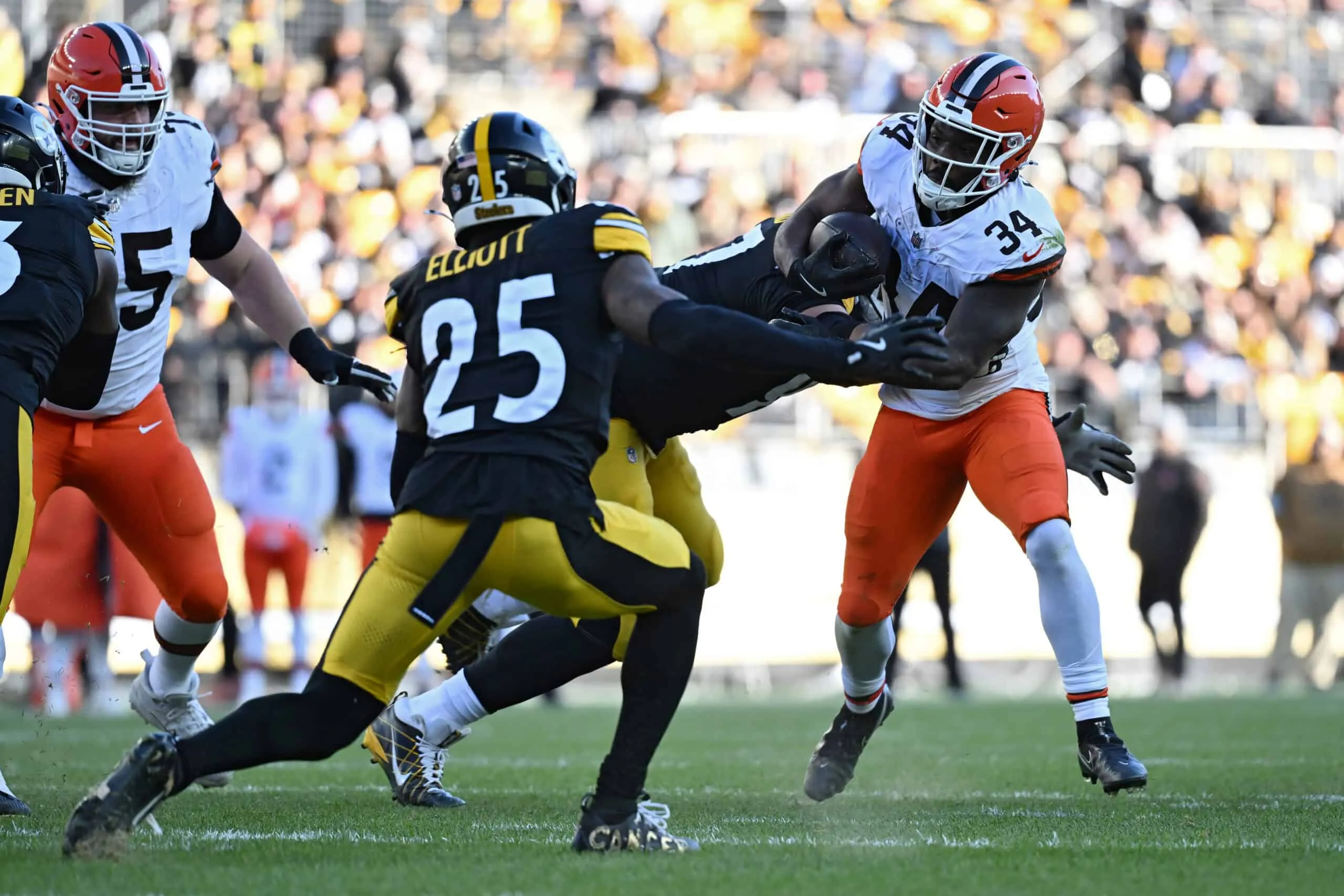 2 Browns Players Ruled Out For Steelers Game