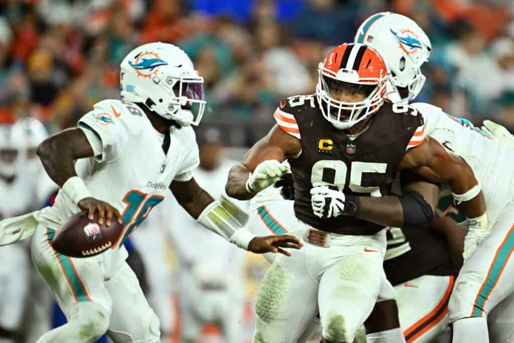 Myles Garrett Has Honest Admission About Loss To Dolphins