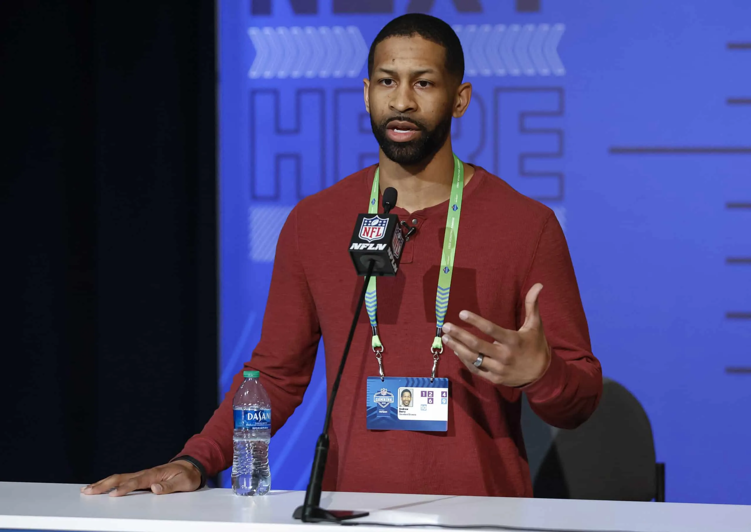 Andrew Berry Speaks Out At Senior Bowl About Rising QB Prospect