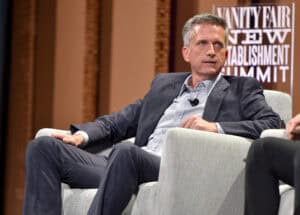 SAN FRANCISCO, CA - OCTOBER 07: HBO's Bill Simmons speaks onstage during "Ahead of the Curve - The Future of Sports Journalism" at the Vanity Fair New Establishment Summit at Yerba Buena Center for the Arts on October 7, 2015 in San Francisco, California.