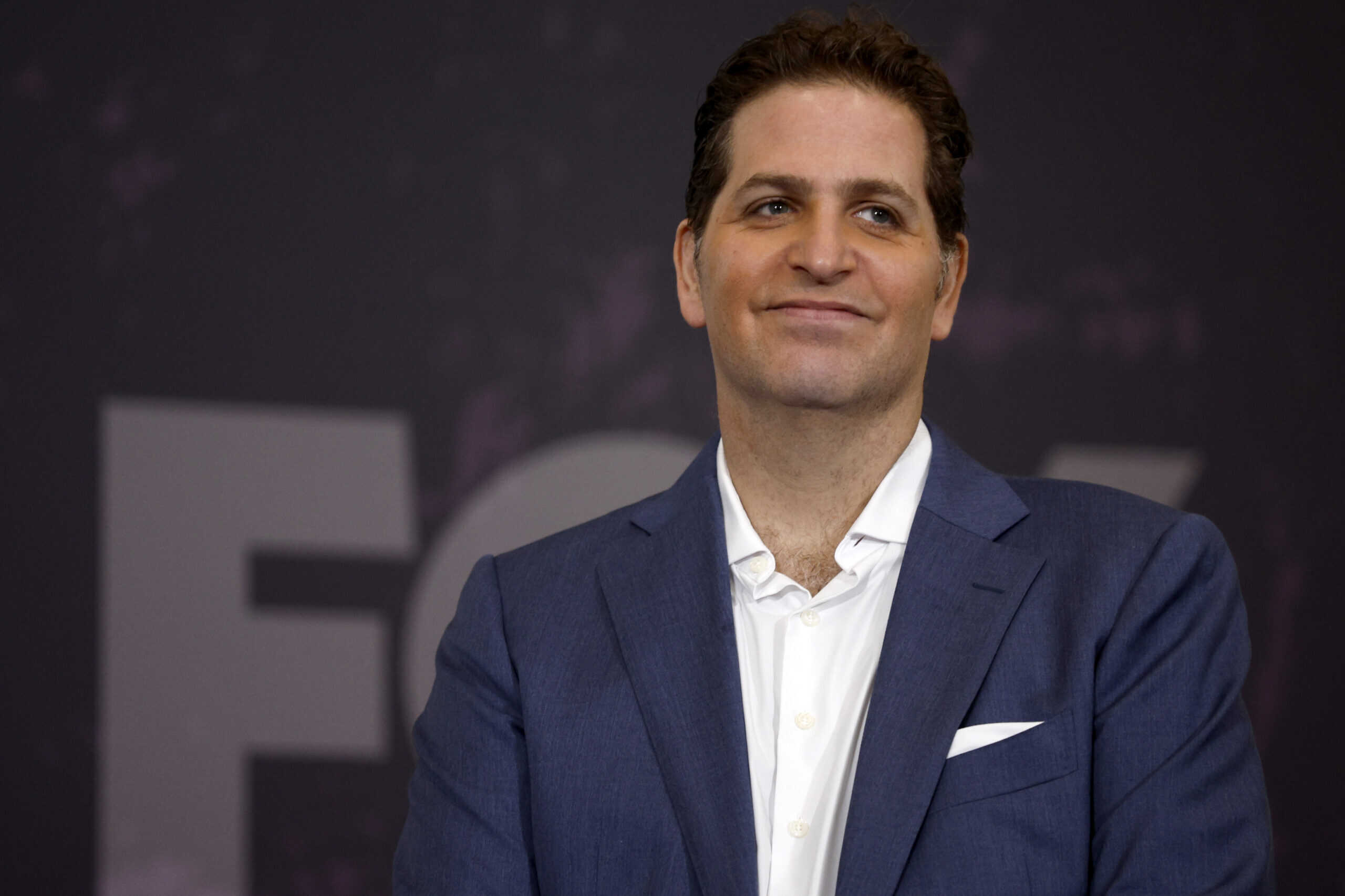 NEW ORLEANS, LOUISIANA - FEBRUARY 06: NFL Insider and NFL Reporter, Peter Schrager, speaks to media during FOX Sports Media Day at Ernest N. Morial Convention Center on February 06, 2025 in New Orleans, Louisiana.