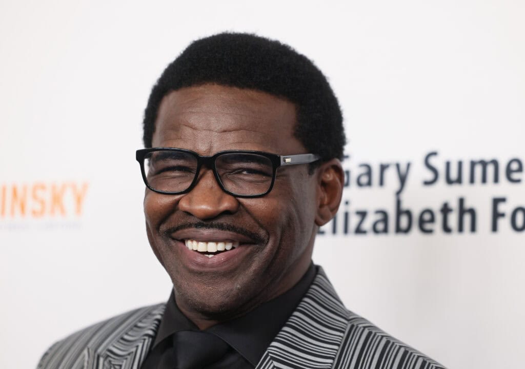 BEVERLY HILLS, CALIFORNIA - AUGUST 18: Michael Irvin attends the 23rd annual Harold & Carole Pump Foundation Gala at The Beverly Hilton on August 18, 2023 in Beverly Hills, California.