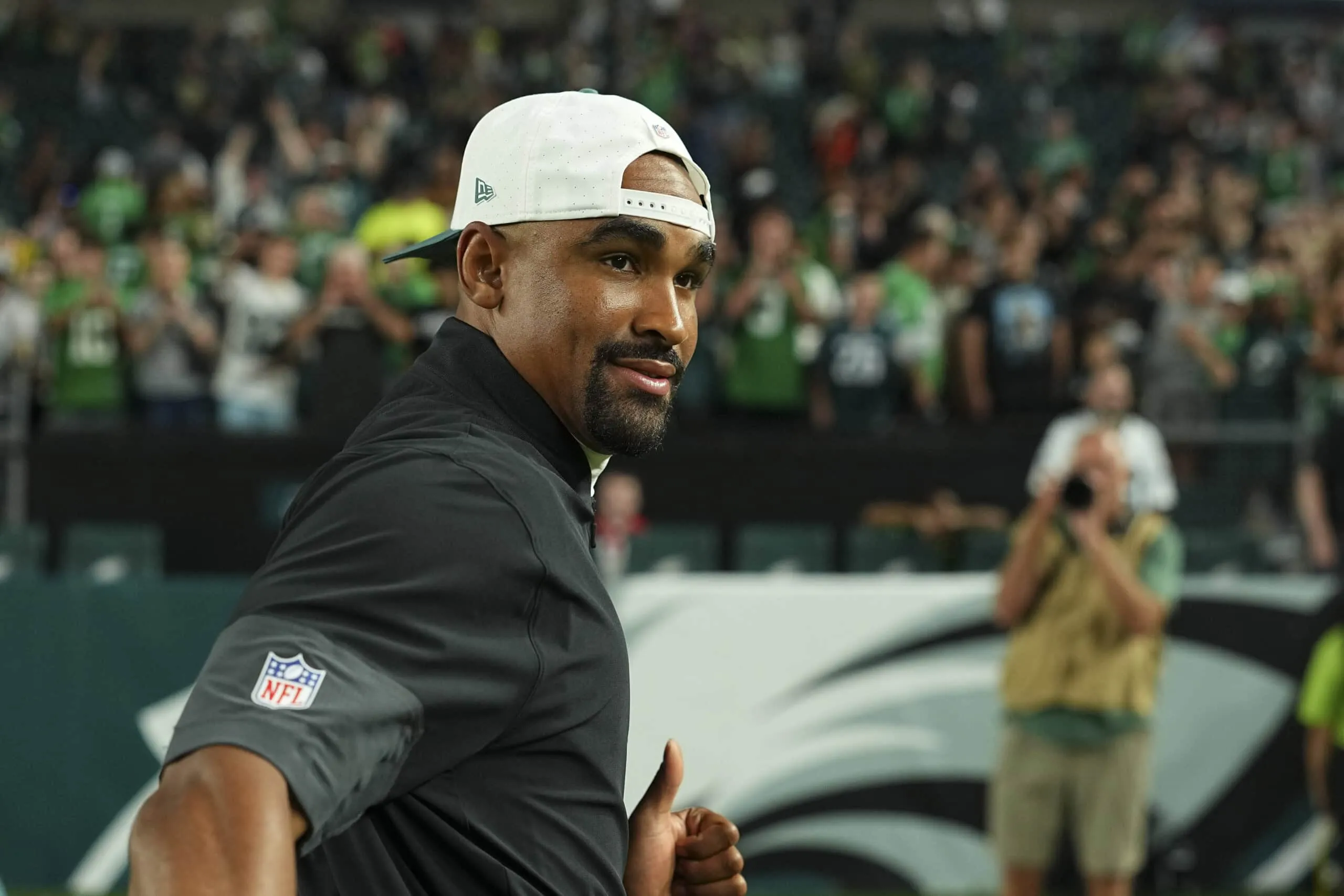 Jalen Hurts Opens Up About Talk With Shedeur Sanders