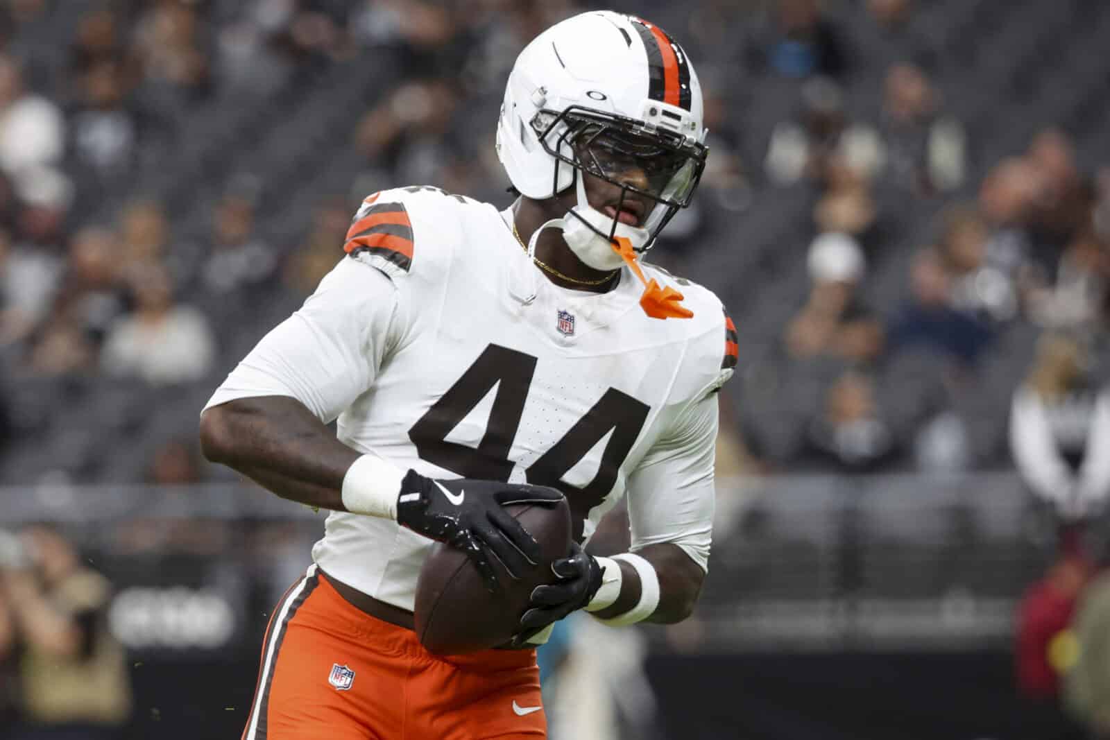 Browns Coach Gushes About Harold Fannin Jr.