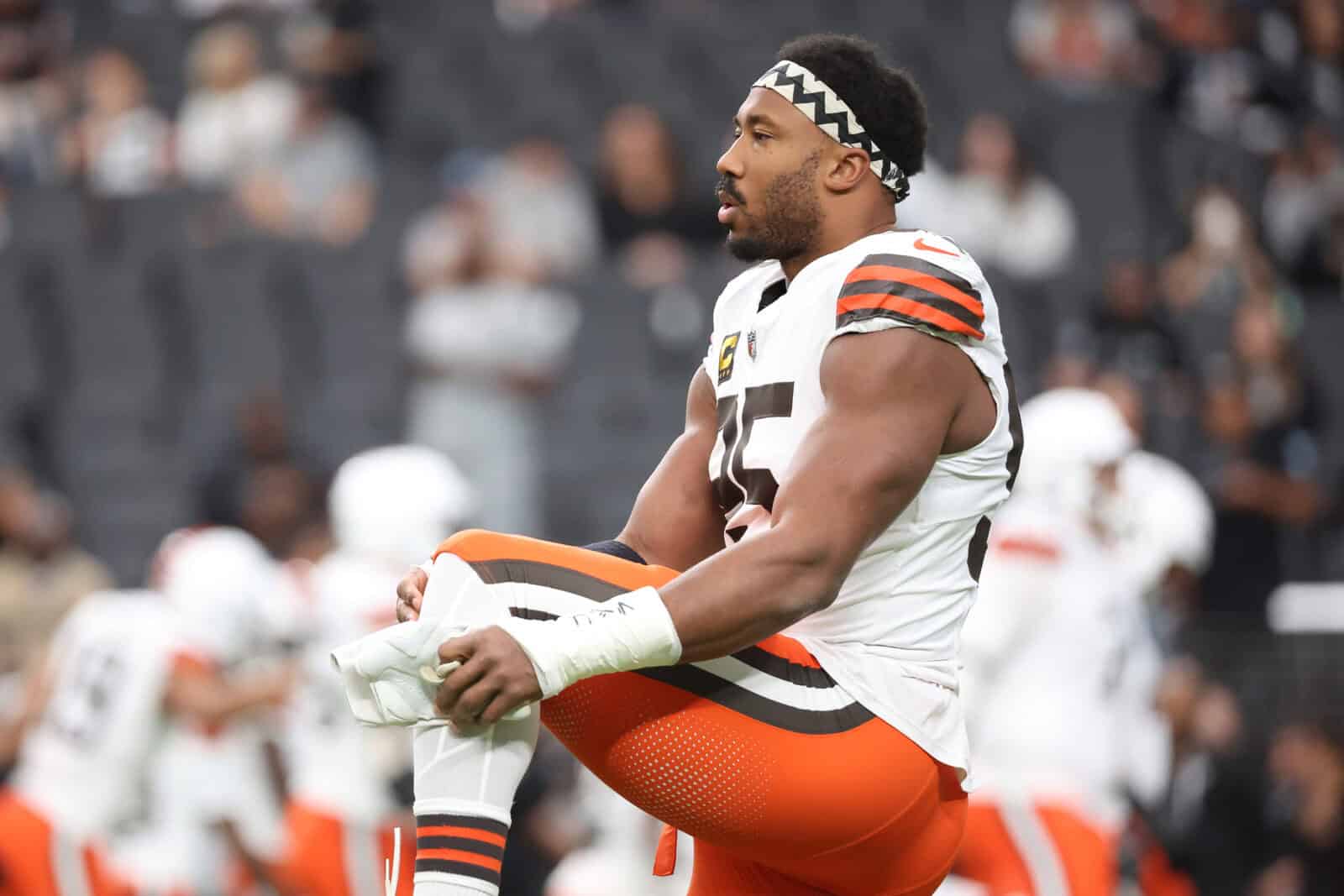 49ers Lineman Says He’s Lost Sleep Over Myles Garrett