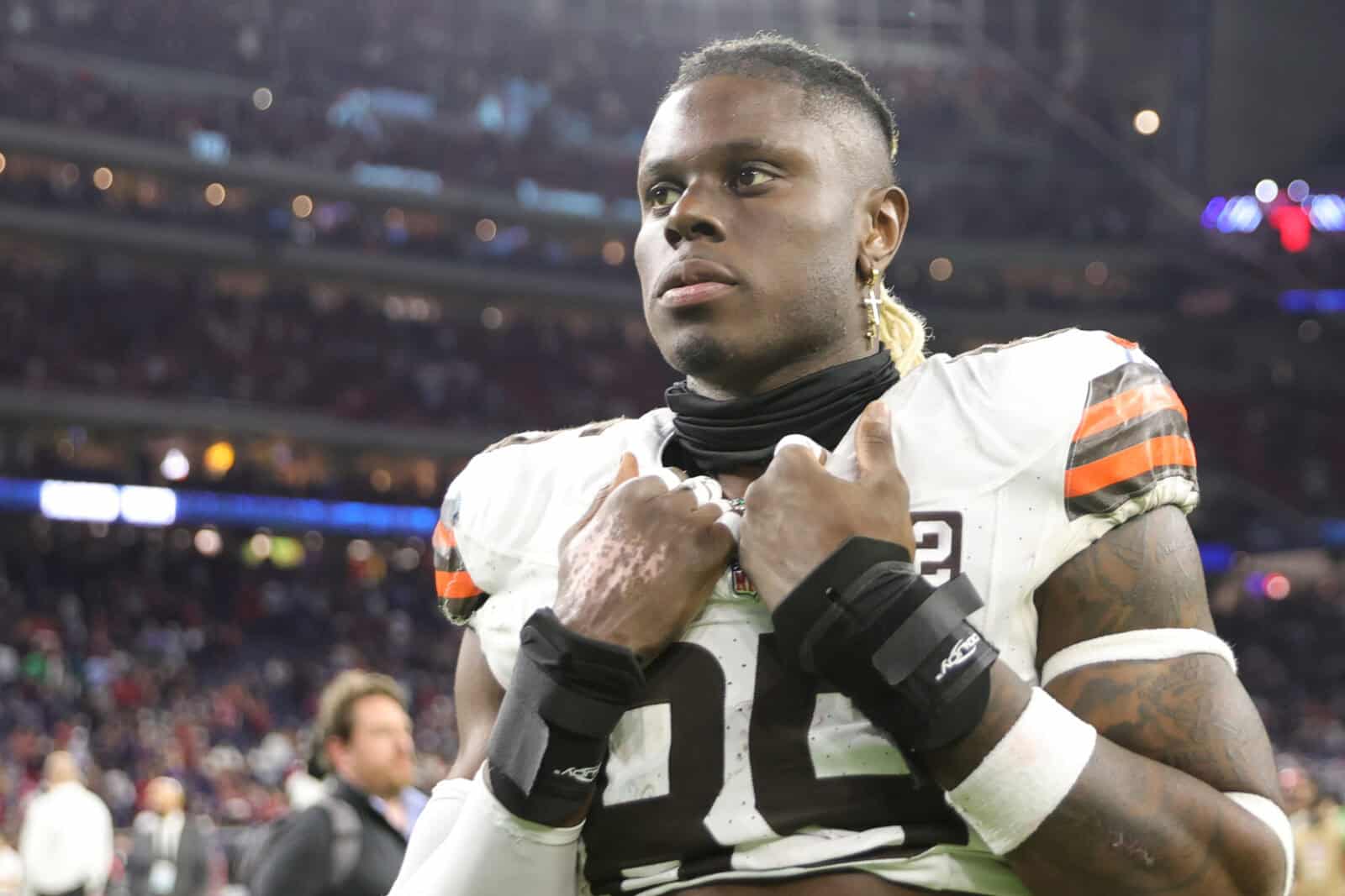David Njoku Gives Blunt Response When Asked About Kevin Stefanski’s Future