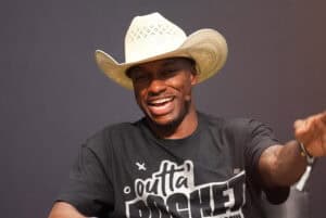 NEW YORK, NEW YORK - JUNE 20: Robert Griffin III speaks onstage at Fanatics Fest NYC 2025 at Javits Center on June 20, 2025 in New York City.