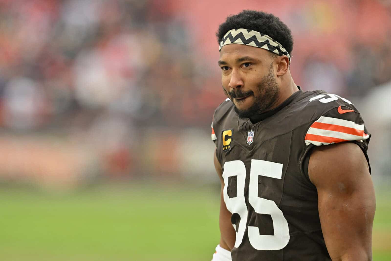Myles Garrett Is Suddenly Dealing With An Injury