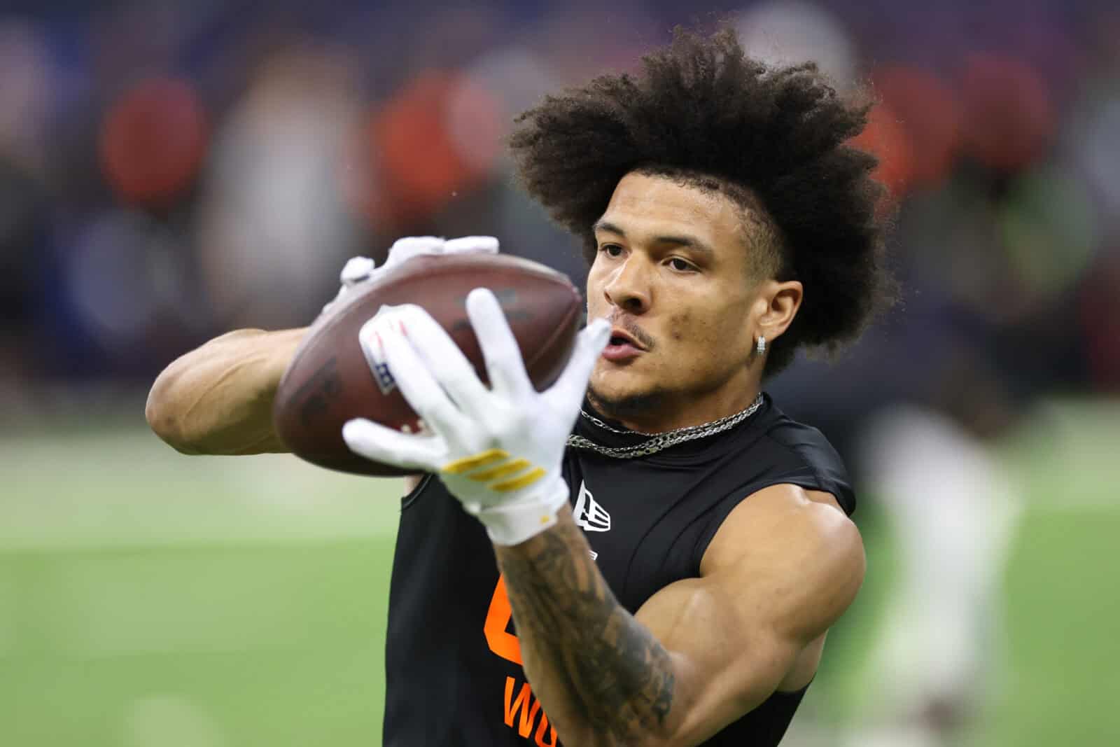 Denzel Boston Had Priceless Reaction To Seeing His Browns Locker