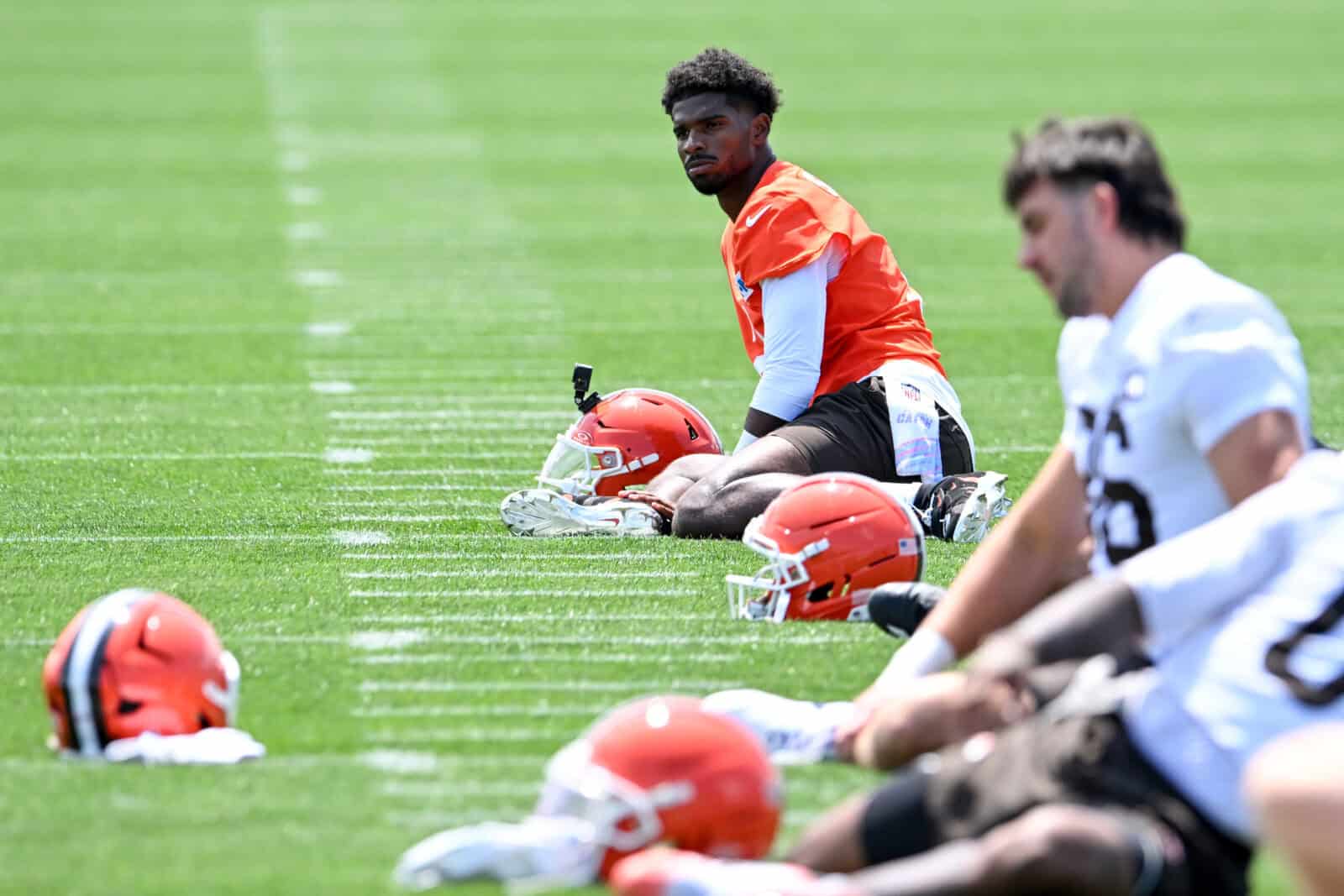 One Browns QB Got A Notable First At Training Camp Today