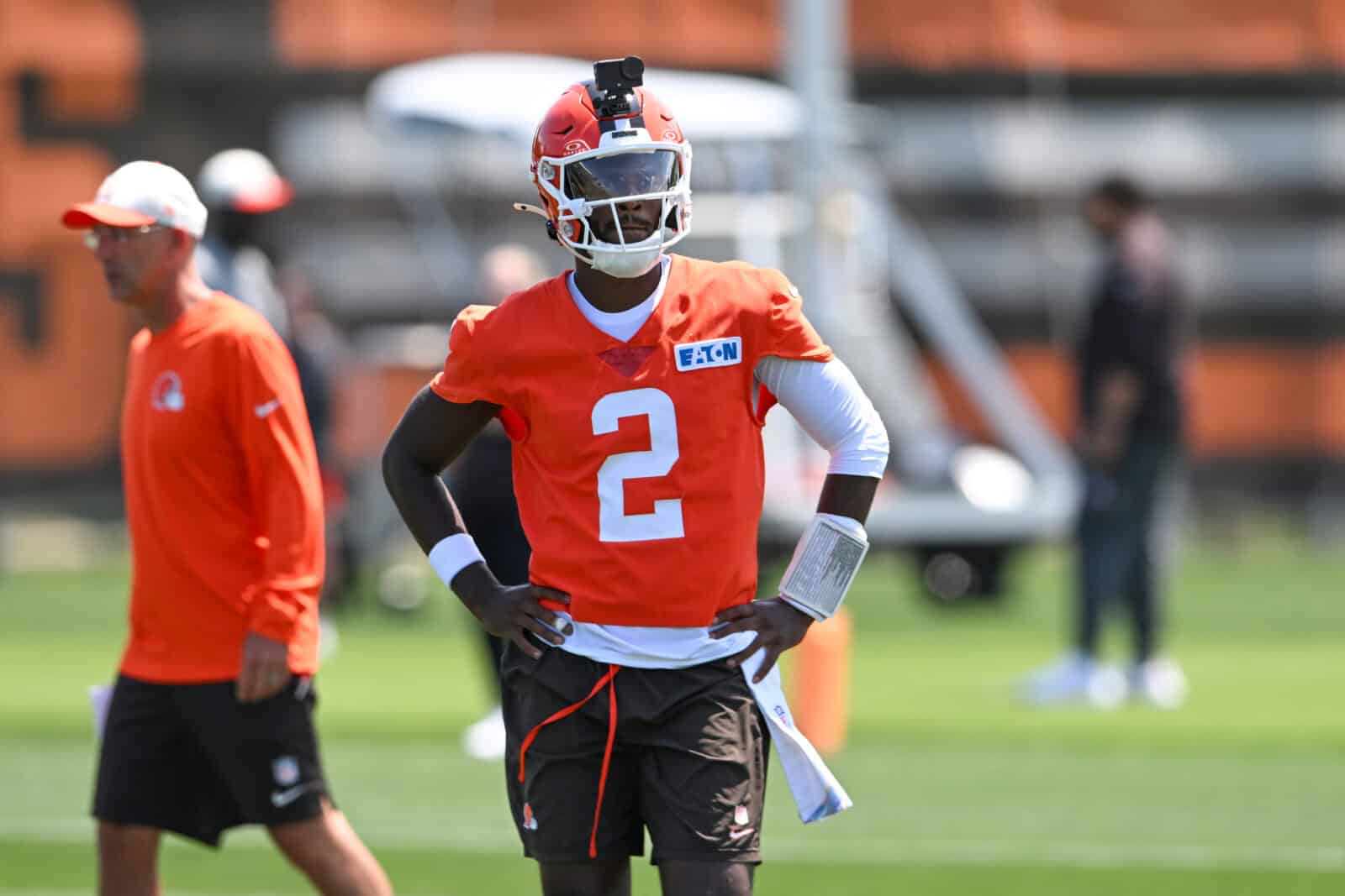 Shedeur Sanders Had Big Company At Training Camp Today