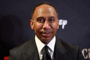 NEW YORK, NEW YORK - SEPTEMBER 29: Stephen A. Smith attends the 34th Broadcasting + Cable Hall Of Fame Awards at The Ziegfeld Ballroom on September 29, 2026 in New York City.